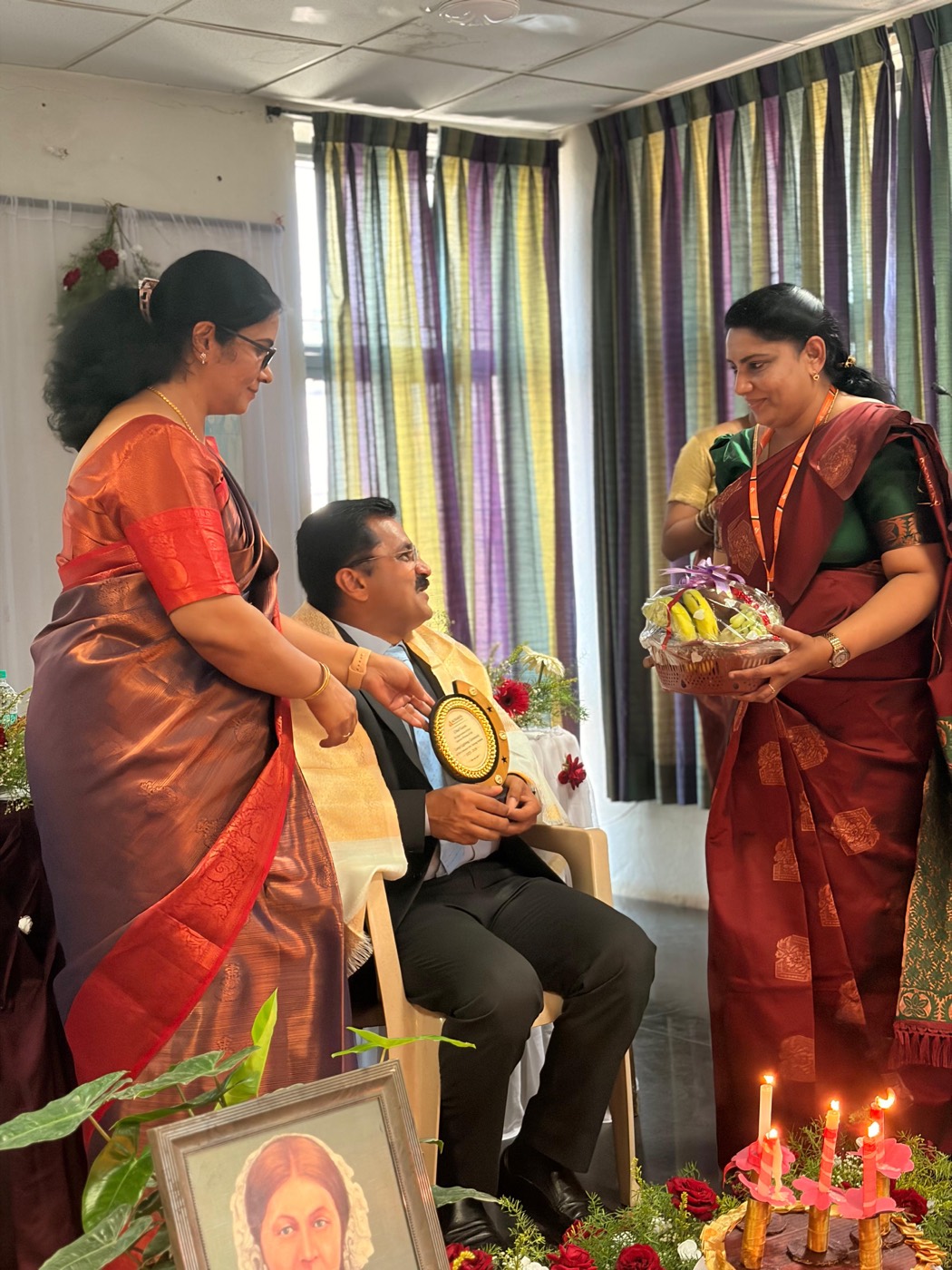 Felicitation of chief guest