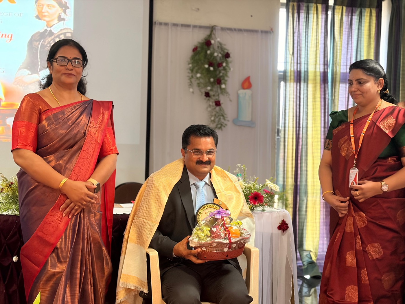 Felicitation by faculty
