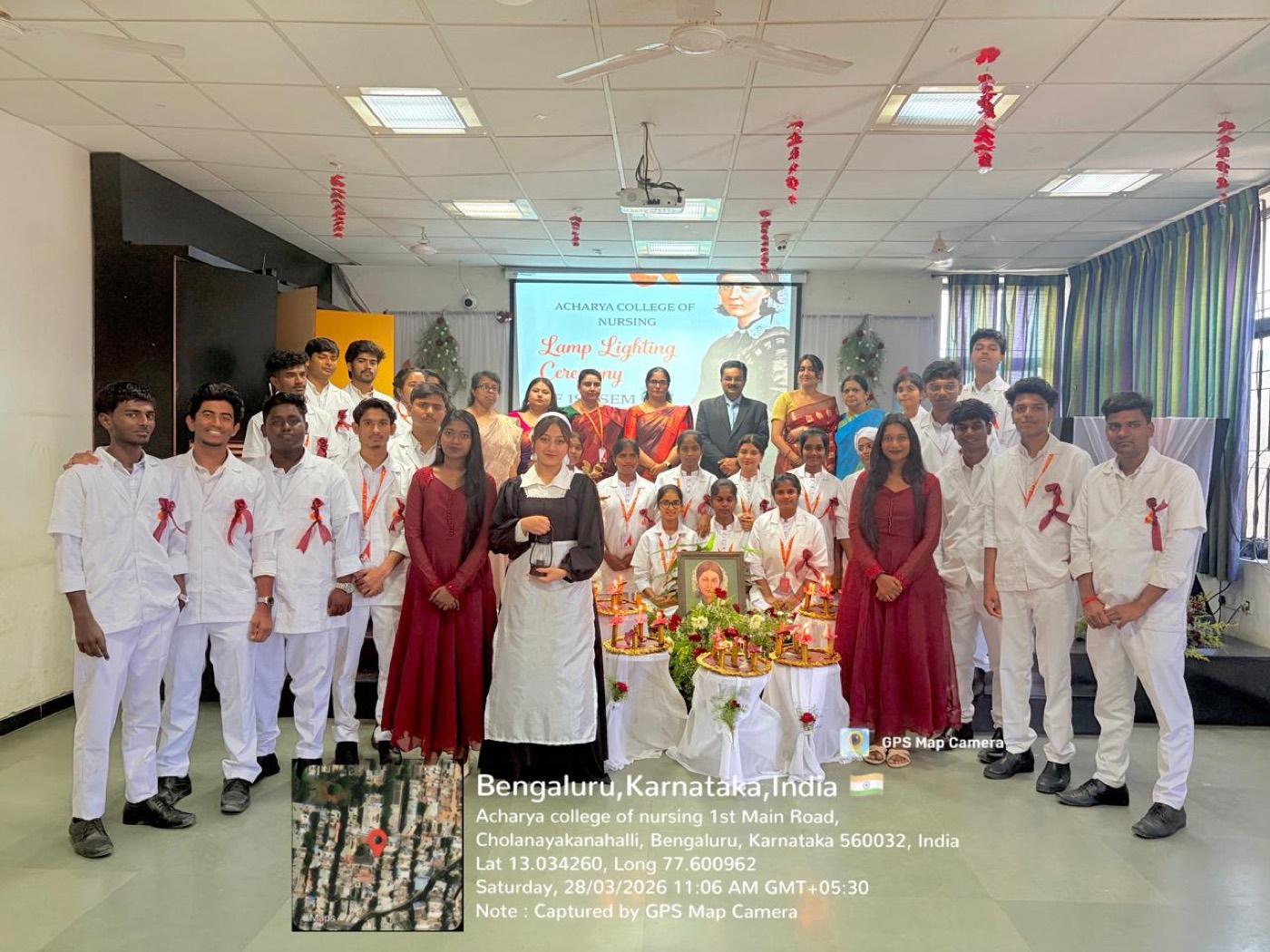 Group photo with guests